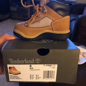 Toddler Timberlands (worn twice) Unisex shoe